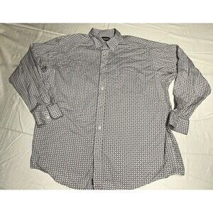 ARIAT Shirt Men XL Lightweight Stretch Geometric Button Down Western Rodeo